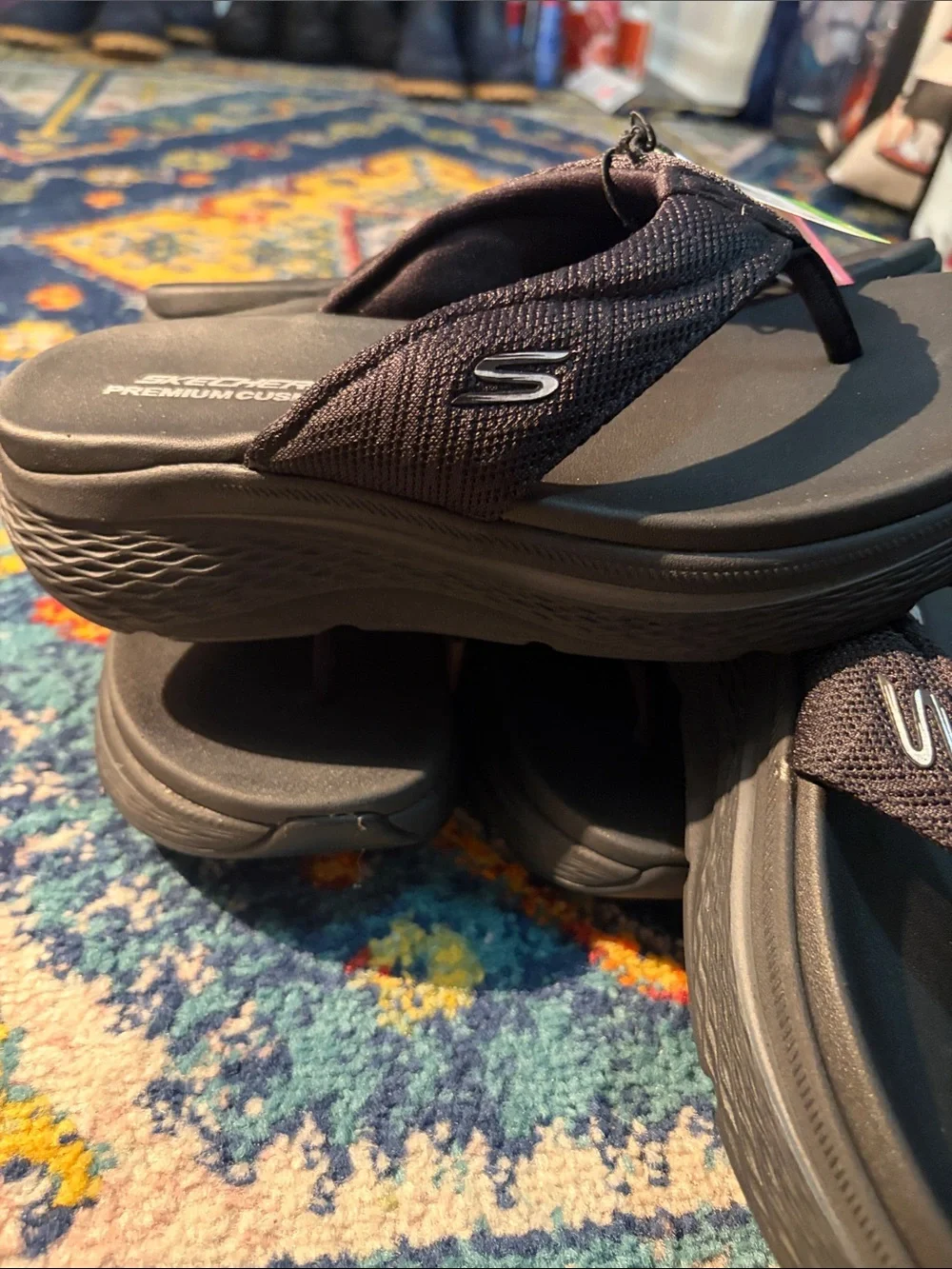 🌴Skechers Women's Easy Care Lightweight Foam Insole Flip Flop Size 7/8/9